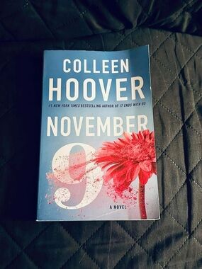 November 9 Paperback book. Novel by Colleen Hoover